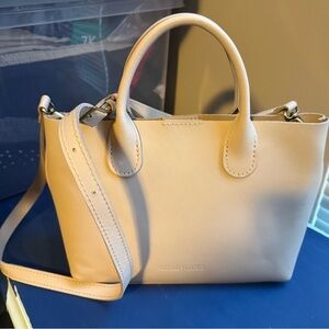 Portland Leather Tan Satchel